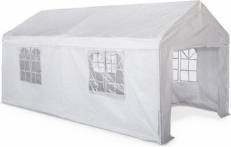 Sweeek Carpa de recepción 3x6m, blanco