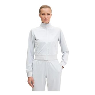 Guess Hoodies & sweatvesten, Dames, Blauw, L, Zip-throughs