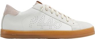 P448 John Lilac - Dames - Sneakers - Wit - 37 EU - Katoen - Schoenen
