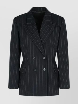 Isabel Marant tailored virgin wool and cotton blazer