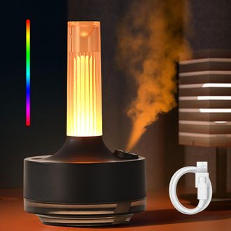 OEM Humidificadores Para Dormitorio, Humidificador Personal De Escritorio De 1200 Mah, Humidificador Retro De 300 Ml, Protecci&oacute;n Contra Escasez De Agua, L