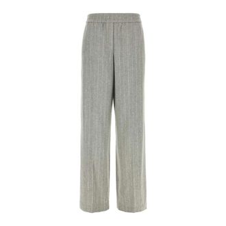 Brunello Cucinelli Mujer, Pantalones, Gris, Talla: S