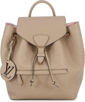 Louis Vuitton Monogram Empreinte Tourterelle Monogram Empreinte Backpack (Pre-Owned)