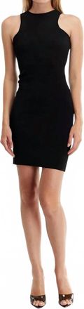 Mother of All Dazy Knit Dress In Black