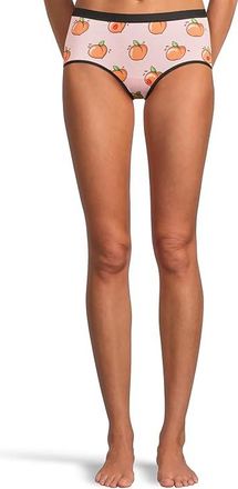 MeUndies Hipster Womens Lingerie Kiss My Peach : SM, Elastane/Modal