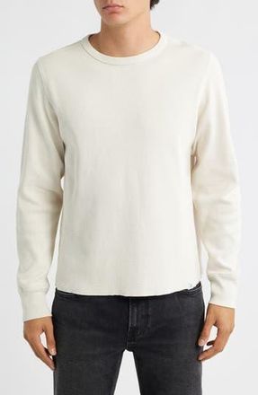 Merz b. Schwanen Organic Cotton Thermal T-Shirt in Nature at Nordstrom Rack, Size Medium