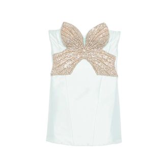 Costarellos Party Dresses, female, Blue, Size: 2XS Ps2672 Mikado