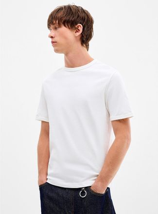 Djab Mens Monochrome ringer T-shirt Retro fit