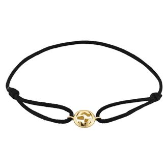 Gucci Bracelets, female, Black, Size: ONE SIZE Interlocking 18k Charm Bracelet