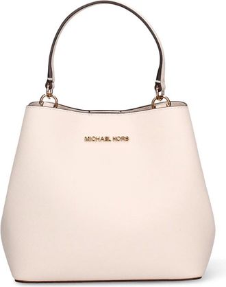 Michael Kors Bolso tipo cubo peque&ntilde;o Pratt - Bags - Mujer - Beige - ONE SIZE