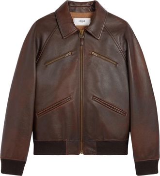 Celine CALFSKIN BOMBER JACKET - Celine - Man
