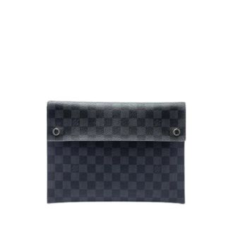 Louis Vuitton Pre-owned Clutches, female, Black, Size: ONE SIZE Pre-owned Alpha Pochette