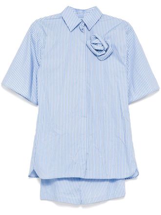 Valentino Garavani Gestreepte romper - Blauw