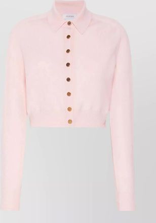 Sportmax virgin wool ribbed hem regular-fit cardigan
