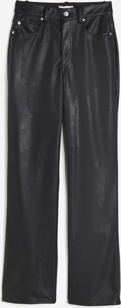 H&M Beschichtete Hose - Schwarz