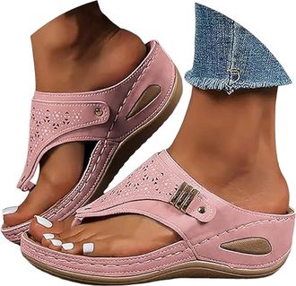 Generic Orthotic Sandals For Women With Arch Support For Walking Womens Casual Flip Flops Comfortable Cushion Arch Support Walking Thong Sandals Lightweight N
