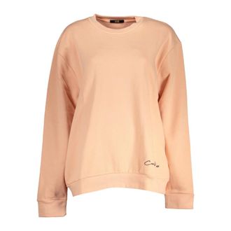 Cavalli Kleding - Dames - Sweatshirts - Roze - S - Hoodies & sweatvesten