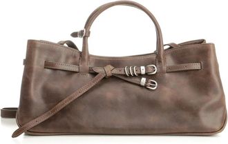 Marge Sherwood Grandma Used Bag - Dames - Handtassen - Bruin - ONE Size - Katoen - Tassen