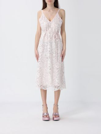 Twinset Lace Midi Dress with Sequins