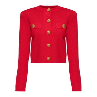 Balmain Mujer, Jerseys, Rojo, Talla: XS