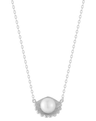 Glaze Jewelry Silver 7Mm Pearl Necklace