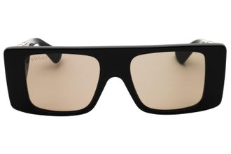 Gucci GG1888S Rectangular Acetate Sunglasses - Black