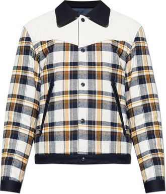 Dsquared2 Ge&iuml;soleerd Bomberjack - Heren - Bomber jackets - Veelkleurig - L - Leer - Jassen