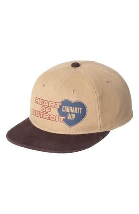 Carhartt Work in Progress Arcan Cotton Canvas Adjustable Baseball Cap in Dusty Brown at Nordstrom