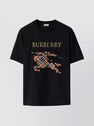 Burberry cotton relaxed-fit logo-embroidered t-shirt