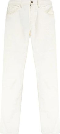 The Attico Girlfriend Slim-Leg Jeans - Dames - Regular Fit Jeans - Wit - W29 - Jeans