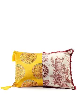 Seletti Cuscino con stampa - Giallo