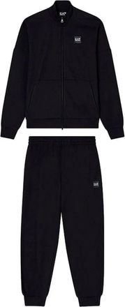 Emporio Armani Training Set - Heren - Trainingspakken - Zwart - 2XL - Katoen - Fitness