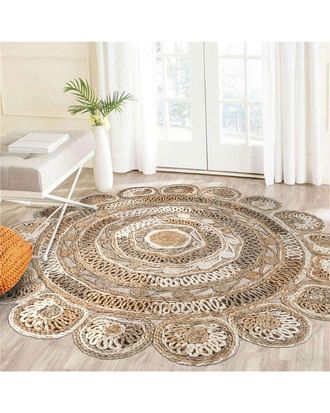LR Home Lr Home Brynn Hand-Woven Braided Area Rug