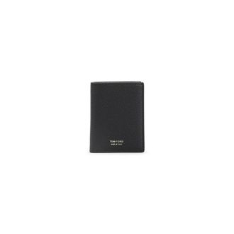 Tom Ford T Line Folding Card Holder - male - Tom Ford - Wallets & Cardholders - Black - ONE SIZE - Accessories