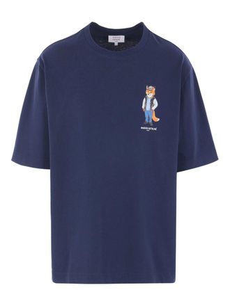 Maison Kitsun&eacute; Dressed Fox Oversize T-Shirt-Shirt