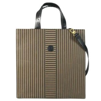 Fendi unisex, Pre-owned, Bruin, Maat: ONE Size Leer