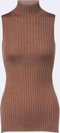 Khaite Karla wool and silk turtleneck top