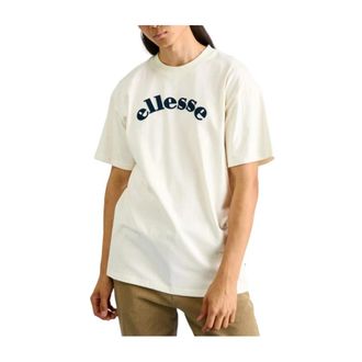 Ellesse Tops, Heren, Wit, L, Katoen, Vinnio T-Shirt