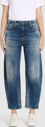 MAC Broeken 5-Pocket-Jeans MAC DANNI, Damen, Gr. 36, N-Gr, stormy tinted blau, Denim/Jeans, Obermaterial: 78% Baumwolle, 12% Lyocell, 7% Elastomultiester, 3% Elas