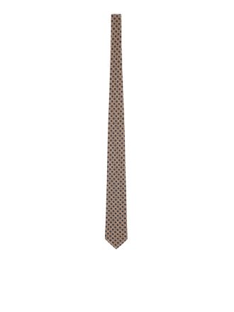 Lardini MICRO-PATTERNED SILK TIE - Lardini - Man