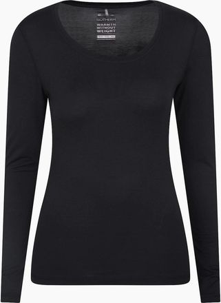 Mountain Warehouse Womens Mountain Warehouse Womens/Ladies Keep The Heat Thermal Top - Black - Size: 12