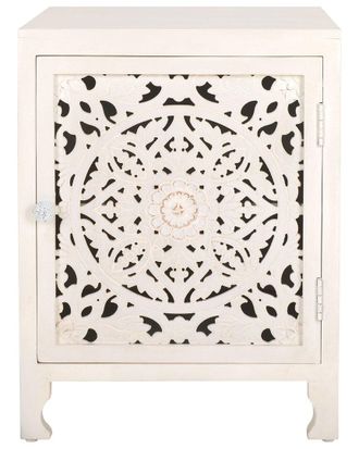 Safavieh Reimu 2-Shelf 1-Door Nightstand