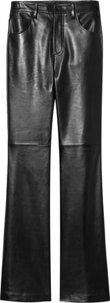 Nili Lotan Pantaloni Joan in pelle - Nero