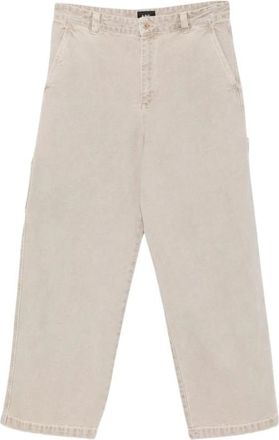 A.P.C. Straight Broeken - Heren - Straight fit broeken - Beige - L - Katoen - Broeken