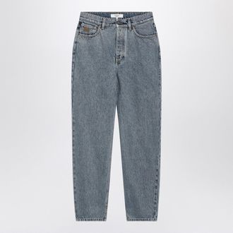 Chlo&eacute; Light Indigo High Waisted Tapered Jeans
