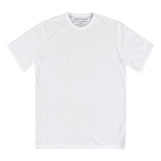 Original Vintage T-Shirts, male, White, Size: S Crew-neck Short-sleeve T-shirt