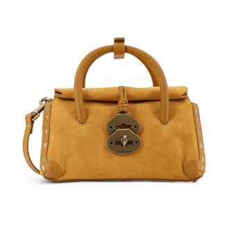 Zanellato Tassen.. Geel - Dames - Handtassen - Geel - ONE Size - Leer - Tassen