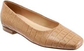 Trotters Honor Flat in Bone Leather at Nordstrom Rack, Size 7.5