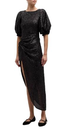 In The Mood For Love Sahar Dress In Black