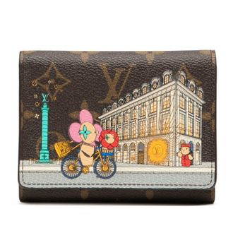 Louis Vuitton Brown Monogram Multi-Color Pvc Wallet (Tri-Fold) (Pre-Owned)